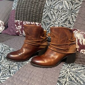 Freebird by Steven Casey Leather Ankle Boot